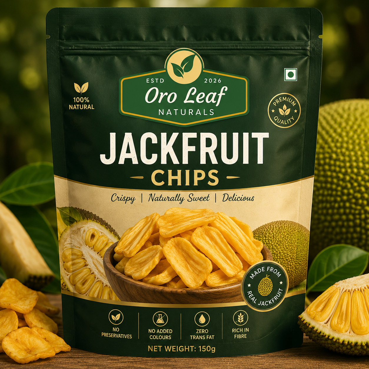ORO Leaf Naturals Jackfruit Chips